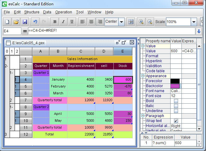 Smarter spreadsheet for visualized computing